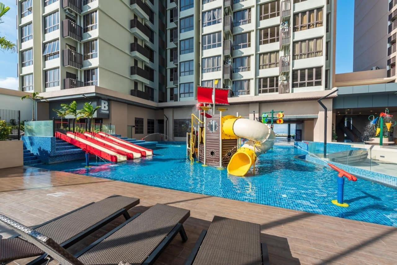 New Bali Residence Seaview L 8 Pax L Kids Friendly L Water Theme Park L 5Mins To Jonker L Kids Slide Malacca Exterior foto